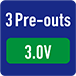 3pre outs 3.0v