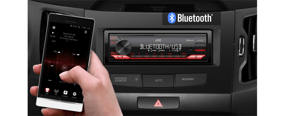 KD-X351BT AUTORADIO JVC USB BLUETOOTH AUX IPOD