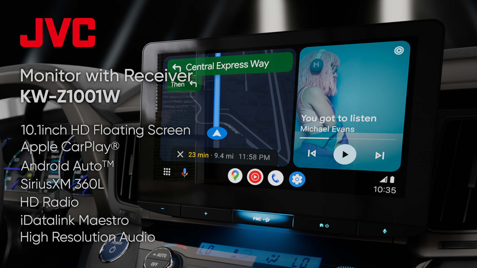 KW-Z1001W｜Multimedia｜JVC USA - Products -